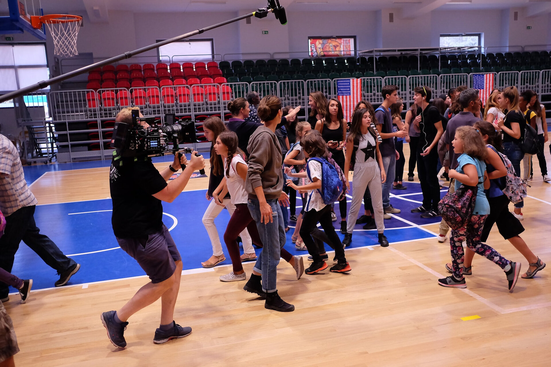 Снимачна площадка на хитовия сериал „Забравена“