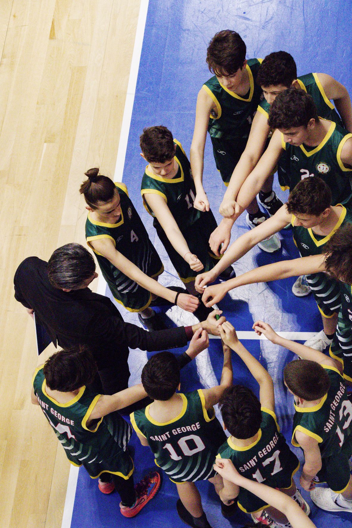 Friendly basketball games