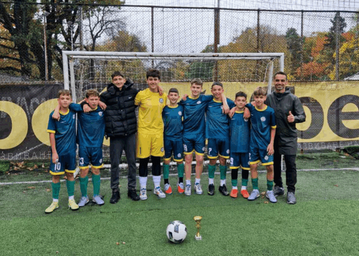 Победа за нашия футболен отбор U13!