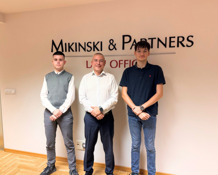 A Glimpse Into the Future: Internship at Mikinski & Partners Law Office